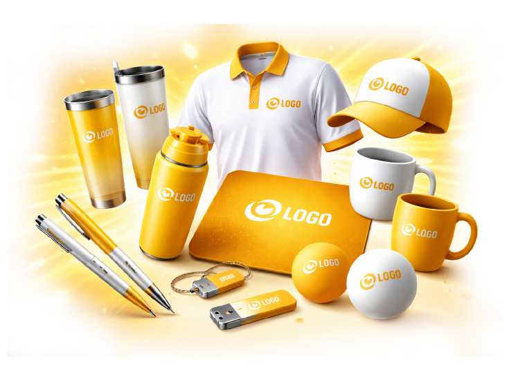 Merchandising personalizado Piura | Tazas, polos, gorras, USB con tu logo